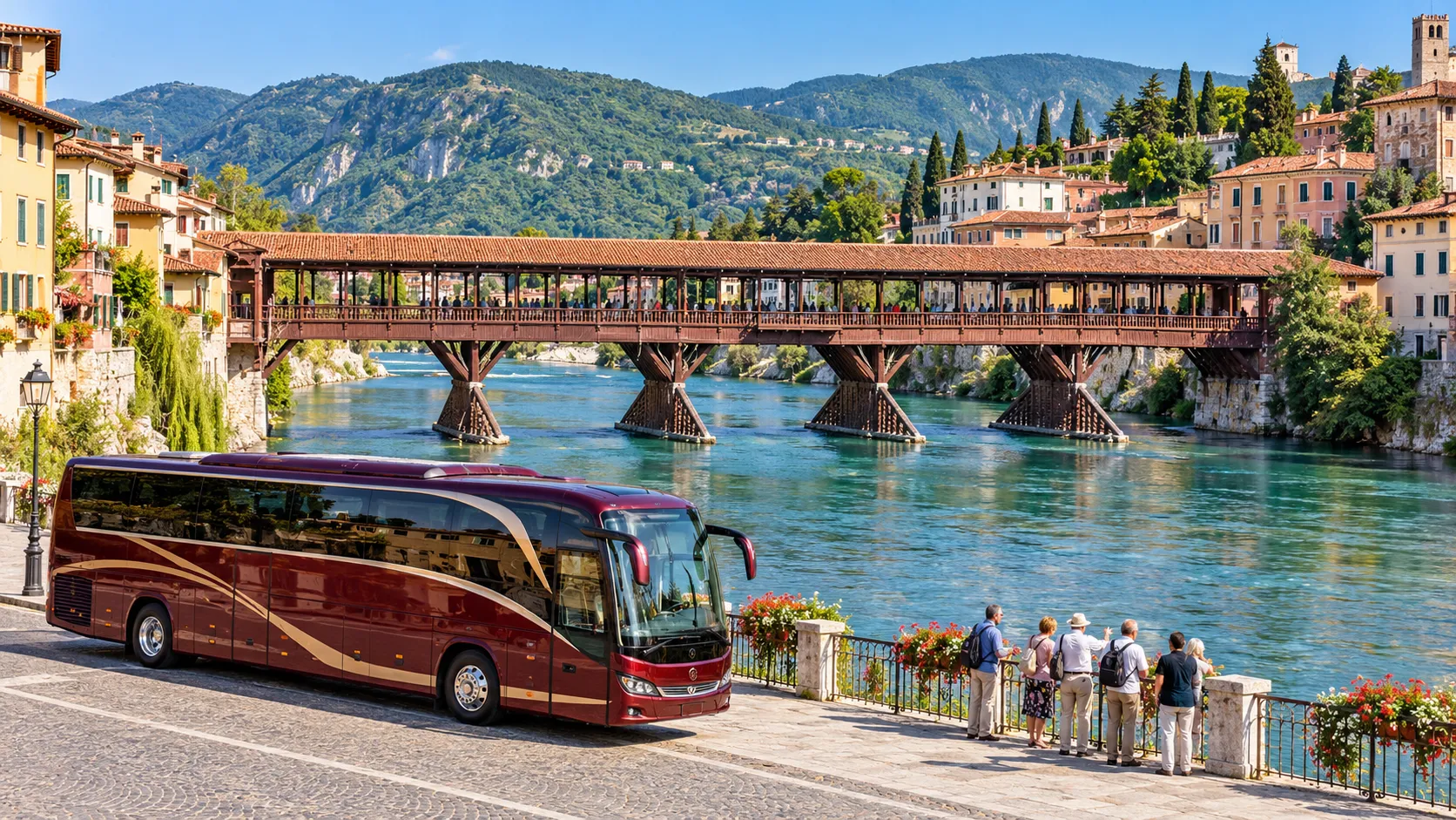 Noleggio Pullman a Bassano del Grappa