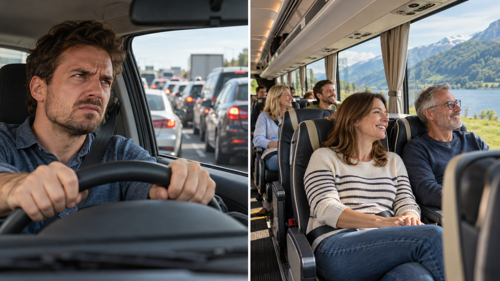 Pullman vs Auto Privata: perché conviene viaggiare in gruppo