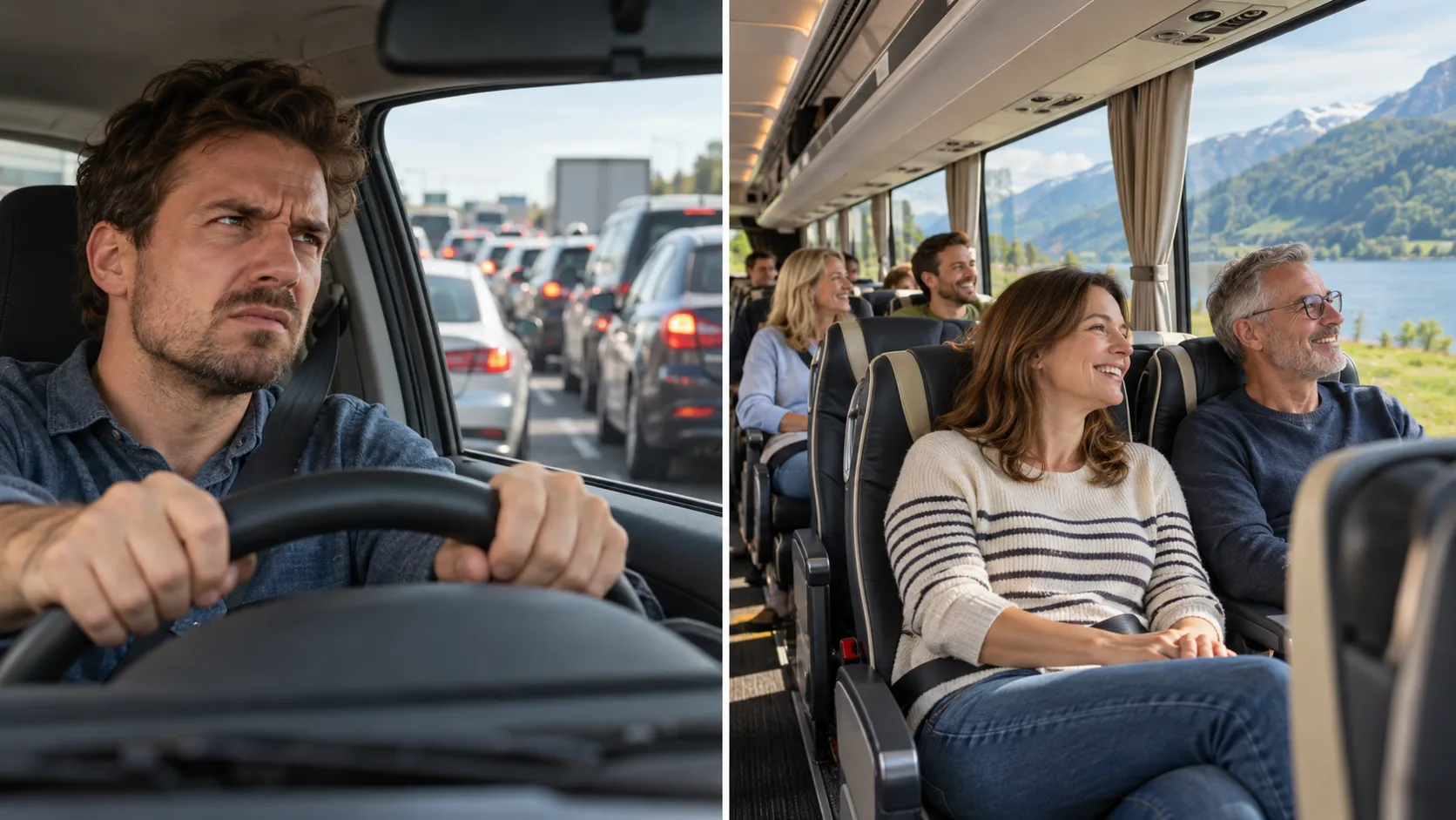 Pullman vs Auto Privata: perché conviene viaggiare in gruppo