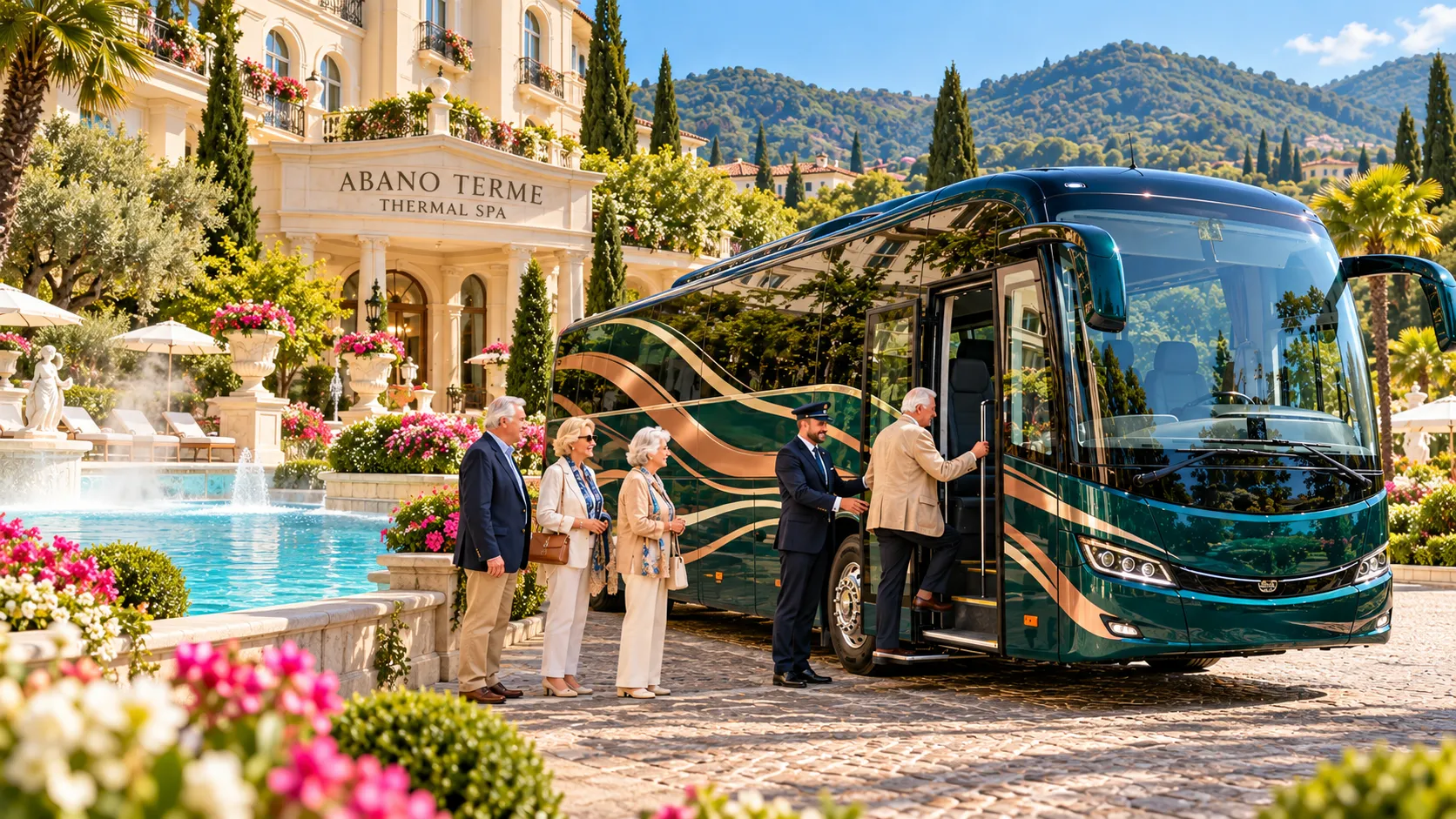 Noleggio Pullman a Abano Terme