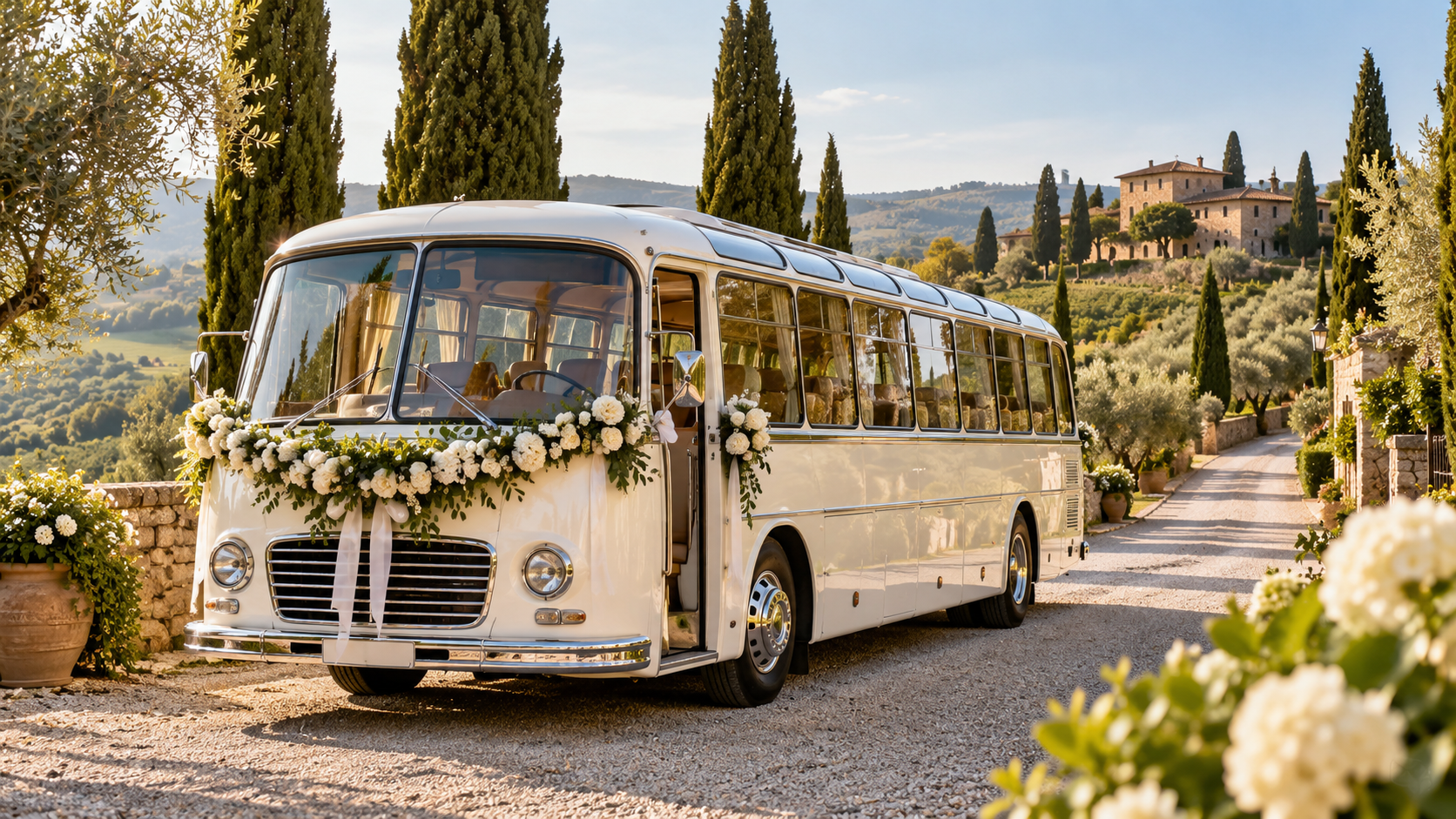 Noleggio pullman per matrimoni ed eventi: come rendere il viaggio indimenticabile