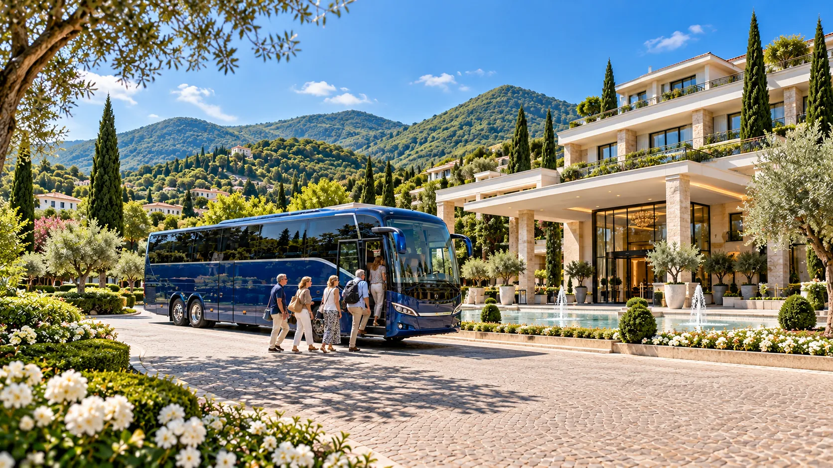 Noleggio Pullman a Montegrotto Terme