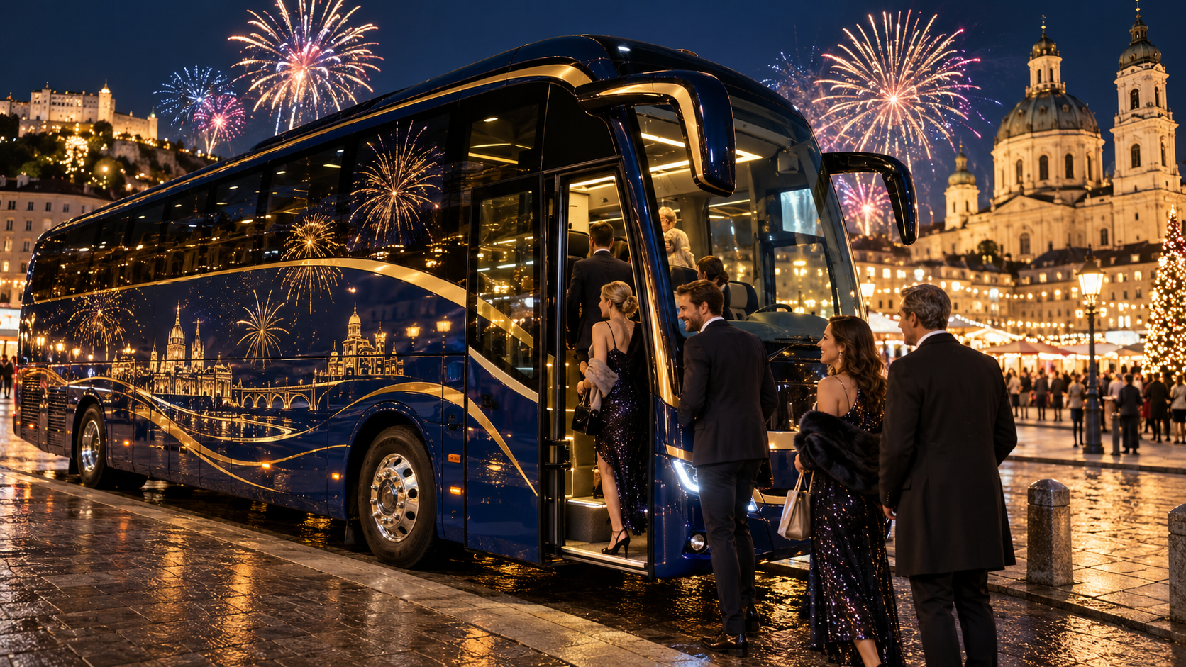 Capodanno in pullman: idee per festeggiare l'anno nuovo in gruppo